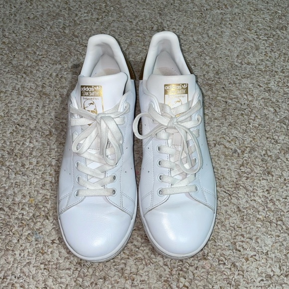 Adidas Gold and White Stan Smith - Picture 1 of 6